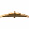 Ekena Millwork Alberta Rough Sawn Timber Gable Bracket, Western Red Cedar, 84"W x 21"H x 6"D x 6"F, 6/12 Pitch GBW084X21X0606ALB00RWR - alternate 4